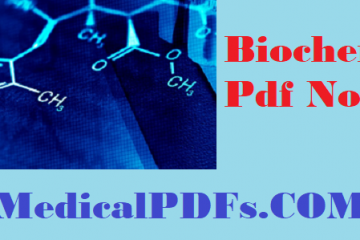 Biochemistry Pdf Notes