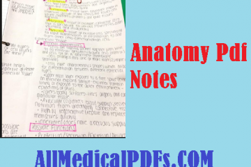 Anatomy Pdf Notes